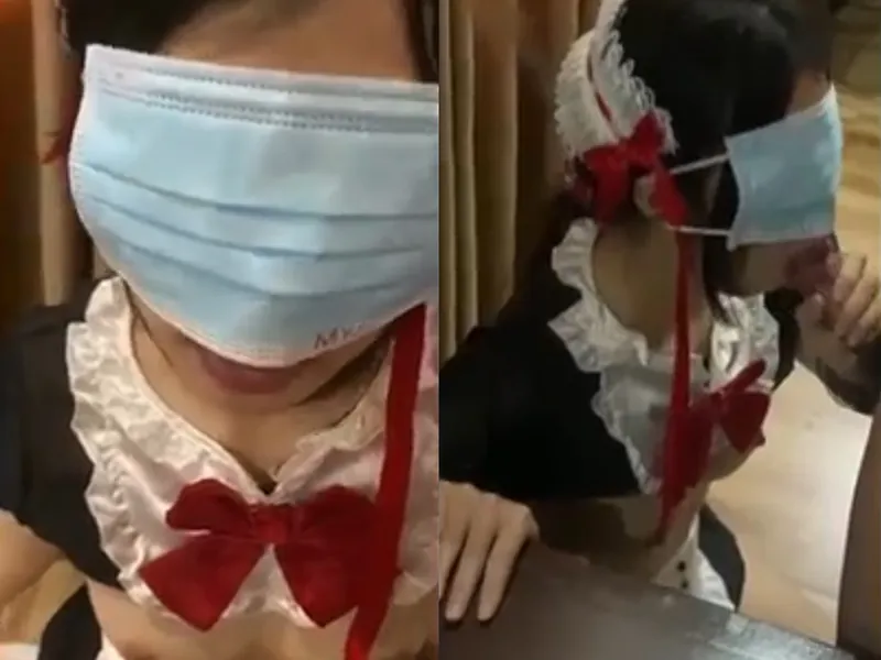 Cô bạn gái việt dâm cosplay nô lệ mút mút con củ khoải điêu luyện